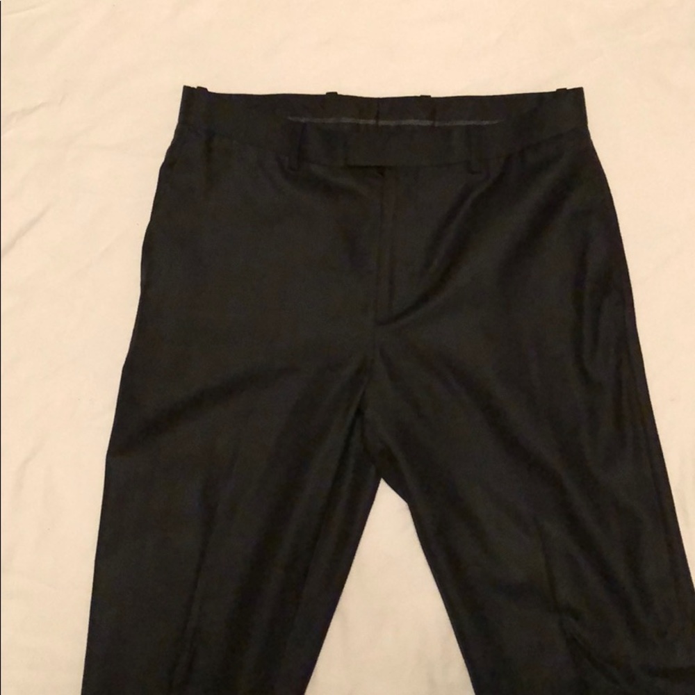 Men’s shiny black dress pants 32x32